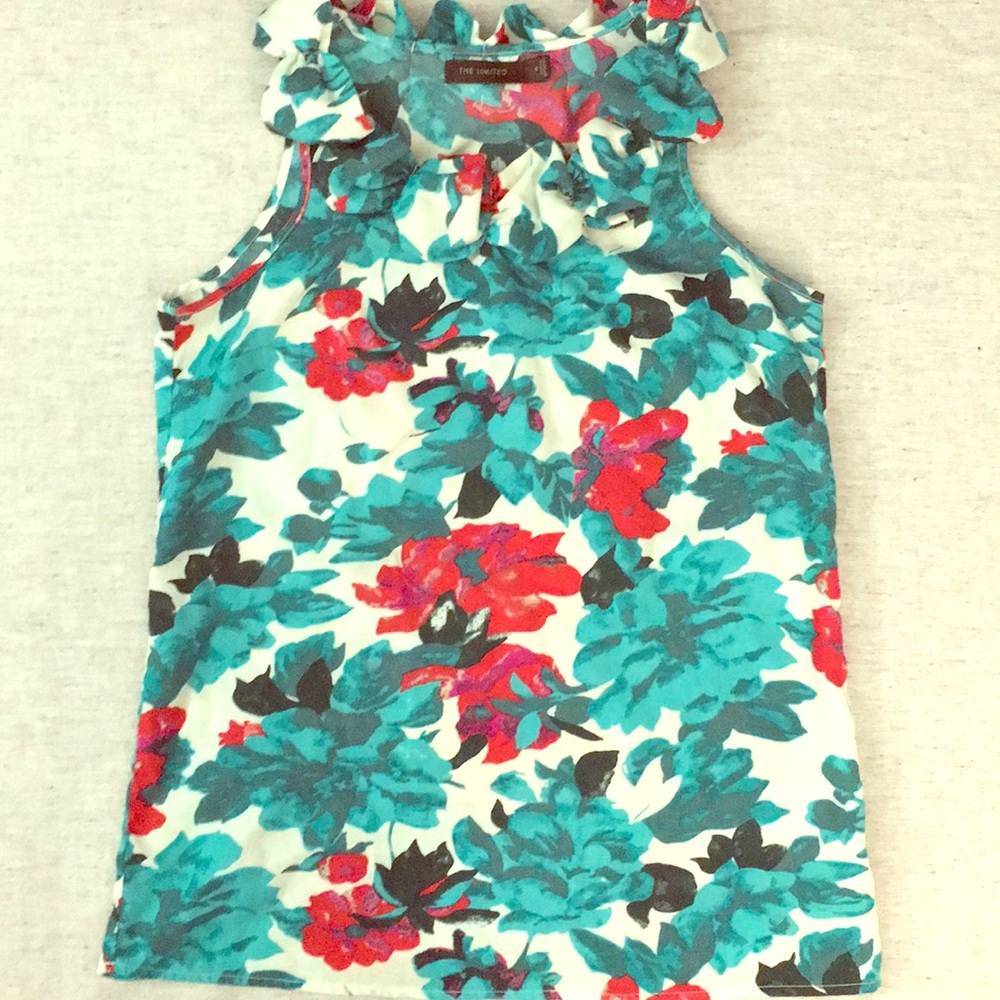 The Limited Floral Sleeveless Top